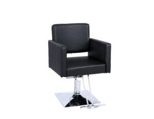 Cadeira de Estilo Profissional para Salão com Apoios de Braço Almofadados e Acabamento Durável - Product Image 2