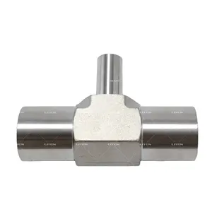 1 "-1/2"-1 "Inch Roestvrijstalen Stomplas Reducerende Unie-Tee Voor Gasleiding