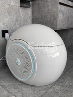 Inodoro Inteligente KD-T031A de Una Pieza con Tecnología Excelente, Altavoz Integrado, Forma Redonda, Montaje en el Suelo