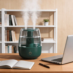 เครื่องเพิ่มความชื้น<span class=keywords><strong>ใน</strong></span><span class=keywords><strong>อากาศ</strong></span>แบบอัลตราโซนิก รุ่น Visual 6.8 ลิตร ถังใ<span class=keywords><strong>ส</strong></span> ควบคุมด้วยรีโมท+ระบบ<span class=keywords><strong>ส</strong></span>ัมผั<span class=keywords><strong>ส</strong></span> เติมน้ำด้านบน ทำงานเงียบ <span class=keywords><strong>ฆ่า</strong></span><span class=keywords><strong>เชื้อโรค</strong></span> ใช้ในบ้าน - Product Image 5