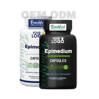 Capsules d'Epimedium à base de plantes OEM KOSHER Capsules d'extrait d'Epimedium GMP