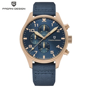 Reloj de Cuarzo Multifuncional para Hombre PAGANI DESIGN, Luminoso, Resistente al Agua, de Bronce, Modelo 1703, Reloj Hombre - Product Image 4