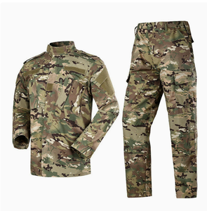 Pantalon cargo camouflage noir personnalisé DFP11, uniformes ACU, veste et pantalon avec 8 poches multiples, autres matériaux - Product Image 4