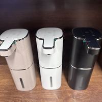 Distributeur automatique de liquide 420 ml avec écran carré pour distributeur de savon sans contact, toilettes, salle de bain