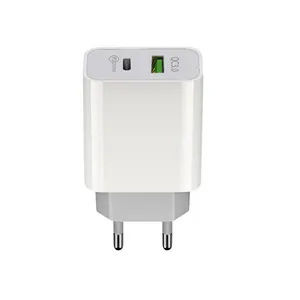 Pengisi daya seluler Android portabel, 20W pengisi daya seluler Super cepat Pd Usb Tipe C