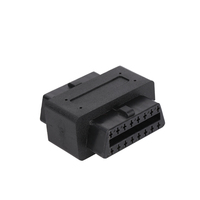 OBDII-cable de prueba de 16 pines macho/hembra a DB15P macho obd2 db15 obd, cable t para interfaz VGA, diagnóstico, programación artesanal