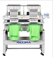 Machine de broderie portative à 2 têtes, haute qualité, prix d'usine