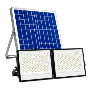 Plafonnier solaire LED moderne à piles 2-en-1 pour éclairage intérieur salon, balcon, chambre, blanc froid, IP65, à poser - Product Image 1