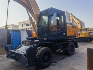 รถขุดฮุนได 21 ตัน รุ่น 210W-7 จากเกาหลีใต้ รถขุดตีนตะขาบฮุนได 210W-7 มือสอง ราคาดี - Product Image 2