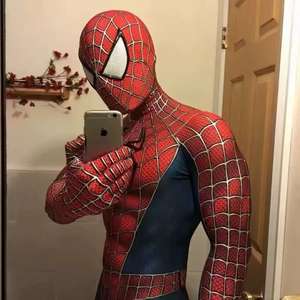 <span class=keywords><strong>Di</strong></span> alta qualità supereroe Remy Tony <span class=keywords><strong>Spiderman</strong></span> adulti bambini Cosplay tuta Halloween Cosplay Costume - Product Image 3