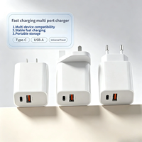 Usine personnalisée EU/AU 20W PD charge rapide USB C chargeur ensemble câble de données de téléphone portable adaptateur secteur Compatible iPhone