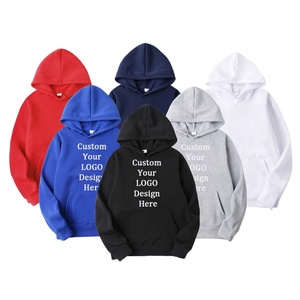 เสื้อฮู้ดดี้ผู้ชายคุณภาพสูง ทรงปกติ ผ้าหนา สีสันปรับแต่งได้ กันลม ระบายอากาศดี มีกระเป๋า เหมาะสำหรับใส่ลำลองในฤดูใบไม้ร่วง - Product Image 1
