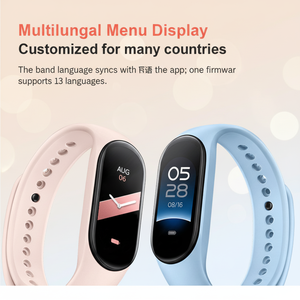 Pulsera Inteligente M9, Reloj Inteligente con Pantalla TFT Resistente al Agua IP67, Monitor de Ritmo Cardíaco, Aplicación <span class=keywords><strong>Fitpro</strong></span>, Unisex - Product Image 3