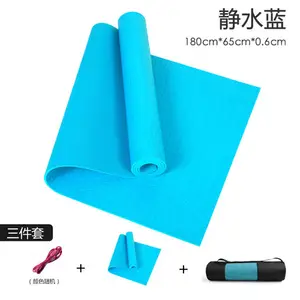 Bán Buôn Sinh Thái Thân Thiện Lớn Pvc Yoga Mat Tập Thể Dục Yoga Của Tôi Hạnh Phúc Nơi Nhà Sản Xuất Tùy Chỉnh Yoga Mat Túi