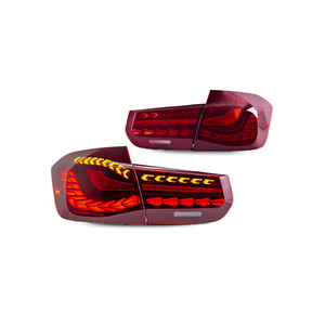 Ensemble de feux arrière LED pour <span class=keywords><strong>BMW</strong></span> Série 3 <span class=keywords><strong>F30</strong></span> F35 <span class=keywords><strong>2013</strong></span>-2019, haute qualité, plug and play, accessoires de feux arrière de voiture - Product Image 1