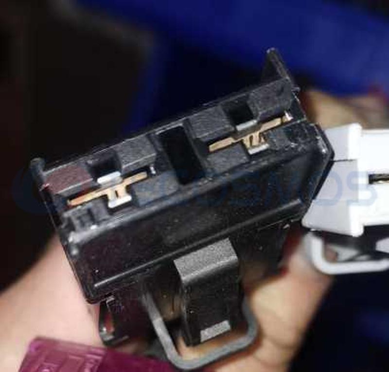 Car Connector For Black 2 pins CT2-0457M