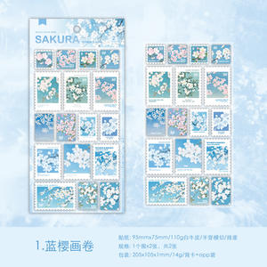2 adesivi Per confezione serie di articoli Per ufficio postale della stagione della ciliegia fustellata in materiale di ciliegio europeo Per decorazione a Base di <span class=keywords><strong>Collage</strong></span> - Product Image 6