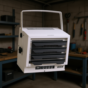 Calentador Eléctrico para Garaje Vevor de 8500 Vatios, Calentador Convector de Pared con Control Remoto, Temporizador y Protección Contra Sobrecalentamiento - Product Image 2