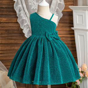 Fluffy <strong>Star</strong> Sequin Off-Shoulder Elegant Princess Party Wedding Bridesmaid Birthday Girl <strong>Dress</strong> - Product Image 1
