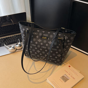 กระเป๋าโท้ทวัสดุ PU ลายเรขาคณิตแฟชั่น กระเป๋าถือแบรนด์ดีไซเนอร์ เหมาะสำหรับโอกาสต่างๆ 20193 - Product Image 5