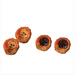 En gros, Figurine de jeu de <span class=keywords><strong>cuisine</strong></span> en résine, thème Anime, avec perles alimentaires de dessin animé et gâteau aux œufs au chocolat 3D, pour maison de poupée, en sachet surprise pour enfants - Product Image 3