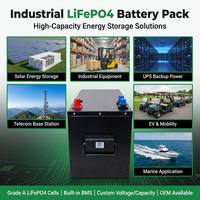 Batterie LiFePO4 au phosphate de fer et de lithium 48V 5,52 kWh, cycle profond, grade A, BMS intelligent, application Bluetooth, haute capacité