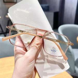 Gafas de Miopía con Marco Grande, Diseño Retro de Doble Viga, para Hombre y Mujer, Nueva Moda - Product Image 3