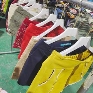 กางเกงขาสั้นสำหรับผู้หญิงเสื้อผ้ามือสองกางเกงขาสั้น<span class=keywords><strong>1</strong></span>มัด - Product Image 1