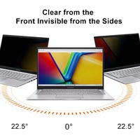 Filtro de Pantalla de Privacidad Antiespía de 2 Vías, Protector de Pantalla Antirreflejos y Anti Luz Azul para Portátil Asus de 14 Pulgadas 16:9 Pantalla Ancha