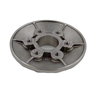 Base de Conexión de Embrague para Motocicleta con Disco de Brida Redonda de Acero Torneado por CNC Personalizado, Seis Orificios de Montaje, Piezas de Placa de Accionamiento de Rueda - Product Image 5