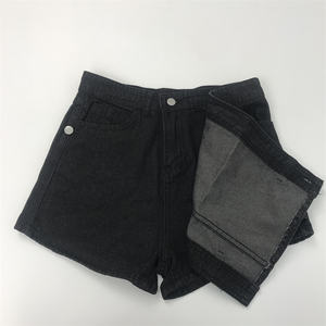 2024 estate Brocken Hole da <span class=keywords><strong>donna</strong></span> Shorts estivi in Denim balla con cerniera e tasche sfilacciate in <span class=keywords><strong>Jeans</strong></span> <span class=keywords><strong>corti</strong></span> strappati in Denim grezzo da <span class=keywords><strong>donna</strong></span> - Product Image 5