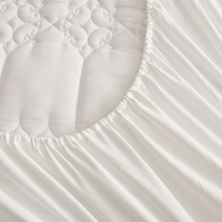 Drap-housse matelassé imperméable pour literie, protège-matelas