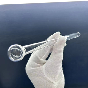 Kunden spezifische transparente hochreine Blasen ein Ende geschlossen versiegelt BET Quarz Test Probe Rohr Glasröhrchen - Product Image 2