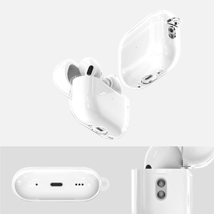 Novedosa Funda Protectora Transparente para Auriculares Apple <span class=keywords><strong>AirPods</strong></span> <span class=keywords><strong>Pro</strong></span> 3 - Product Image 6
