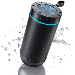 IP67 Waterproof HD Surround Sound Rich Stereo Bass Bluetooth 5.3 Dual Pairing Loud Wireless Mini Speaker for Travel Outdoor
