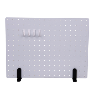 Décor en panneau perforé en MDF et organisateur mural élégant pour la maison ou le bureau - Product Image 5