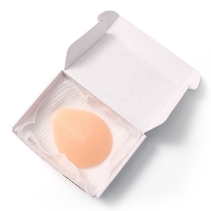 Almohadilla de silicona para cubrir pezones de mujer OEM, formas de pecho para mastectomía de travestis, prótesis de senos falsos autoadhesiva - Product Image 5