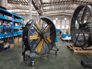Ventiladores Industriales Móviles de 1.2m, 1.5m y 2m, Ventiladores para Industrias de Manufactura y Fábricas de Ventilación - Product Image 3