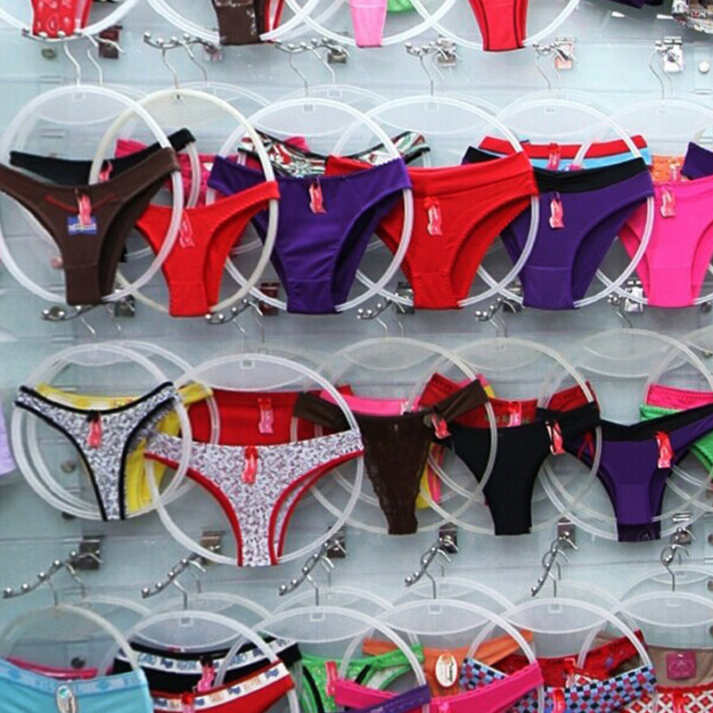 High Quality Underwear Hanger Plastic Circle Shape Clothes Lingerie Pants Sexy  Underwear Hanger for Display Scarf Tie Hanger| Alibaba.com