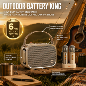 Sistema di Altoparlanti per <span class=keywords><strong>Karaoke</strong></span> DIVOOM SONGBIRD ULTRA 100W con Doppio Microfono Wireless, Registrazione di Qualità Studio <span class=keywords><strong>USB</strong></span>/OTG Senza Perdita di Dati - Product Image 6