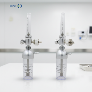 Regulador de Presión de <span class=keywords><strong>Gas</strong></span> Montado en Pared Lovtec de Alta Calidad con Medidor de Flujo para Cilindros de Oxígeno - Product Image 1