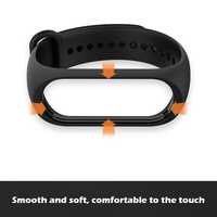 Poignet Bande Pour Xiaomi Mi Bande 4 Montre Bracelet Remplacement Bracelet Pour Miband 4 Silicone Sport Dragonne Pour Mi Bande 3/4