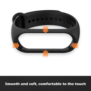 Correa de silicona para <span class=keywords><strong>reloj</strong></span> Xiaomi <span class=keywords><strong>Mi</strong></span> <span class=keywords><strong>Band</strong></span> <span class=keywords><strong>4</strong></span>, repuesto para <span class=keywords><strong>pulsera</strong></span> deportiva <span class=keywords><strong>Mi</strong></span> <span class=keywords><strong>Band</strong></span> <span class=keywords><strong>4</strong></span>, 3/<span class=keywords><strong>4</strong></span> - Product Image 2