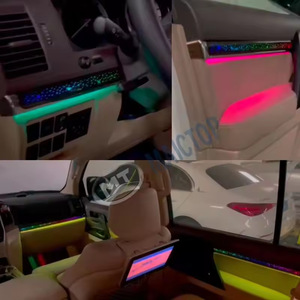 Éclairage d'ambiance LED multicolore pour l'intérieur du Land Cruiser LC200, adapté aux modèles 2016-2021. - Product Image 4