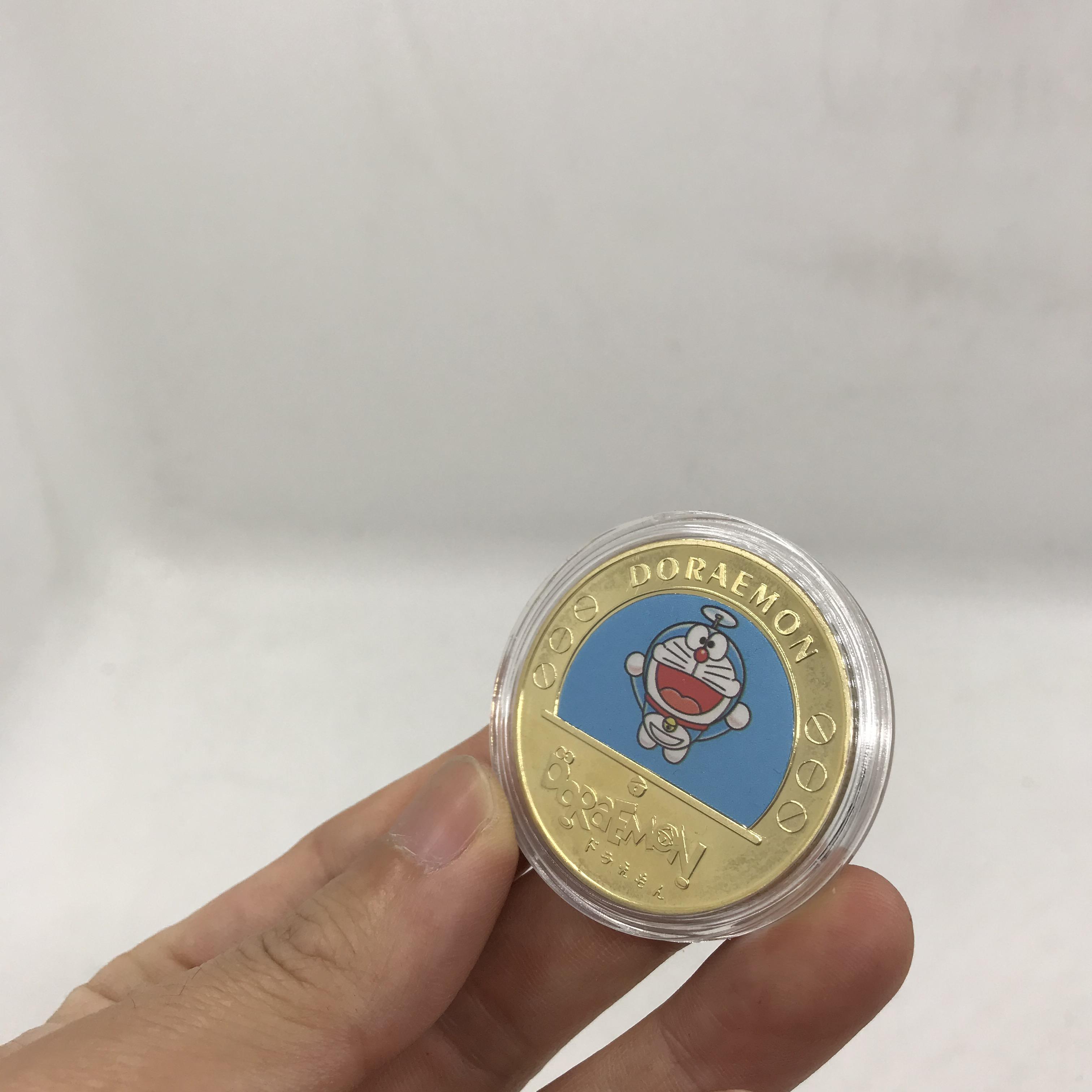 10개 일본 애니메이션 도라에몽 금도금 코인 수집품 코인 케이스 포함 기념품 선물| Alibaba.com
