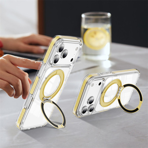 Coque de protection anti-rayures et anti-chute, transparente multicolore avec béquille pour Samsung <span class=keywords><strong>Galaxy</strong></span> S26/S26 Ultra/S26 Plus - Product Image 5