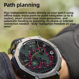 <span class=keywords><strong>Reloj</strong></span> Deportivo Inteligente Original <span class=keywords><strong>Amazfit</strong></span> Huami T-Rex3 <span class=keywords><strong>Pro</strong></span> de 48 mm con GPS de Doble Frecuencia, Posicionamiento, Navegación y Función de Buceo - Product Image 2