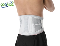 Ceinture de soutien lombaire respirante et réglable en polyester et coton, protection de base toutes saisons, fabriquée à Hebei