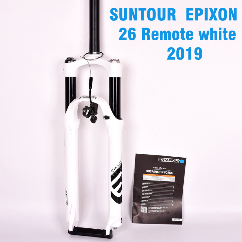 SUNTOUR EPIXON 自転車用フォーク 26 / 27.5 / 29 インチ 100mm エア