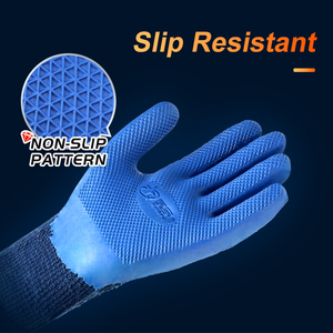 XINGYU Guantes Cálidos Recubiertos de Látex para Invierno, Cálidos Guantes de Seguridad Térmicos Digitales Cómodos, Guantes de Trabajo Fríos con Logo - Product Image 2